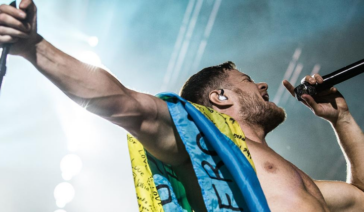 Гитара Imagine Dragons для Украины