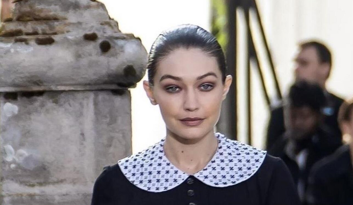 Джіджі Хадід зображена на фото