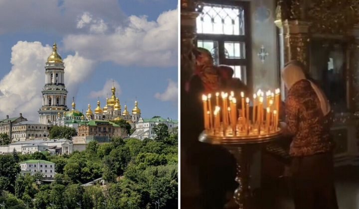 Возмущенные священники Киево-Печерской лавры