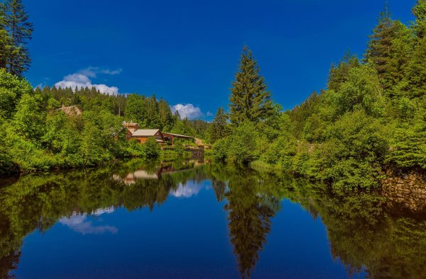 Засніжені німецькі замки взимку
