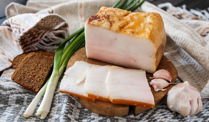 Вкусное сало для зимних дней