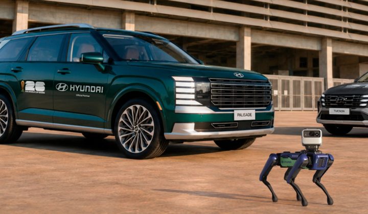 Robot-dog at the WC-2026 in football
