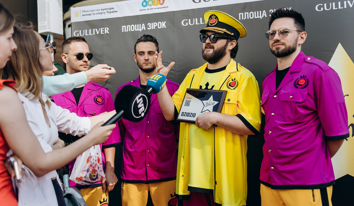 Украинские звезды в автомобиле