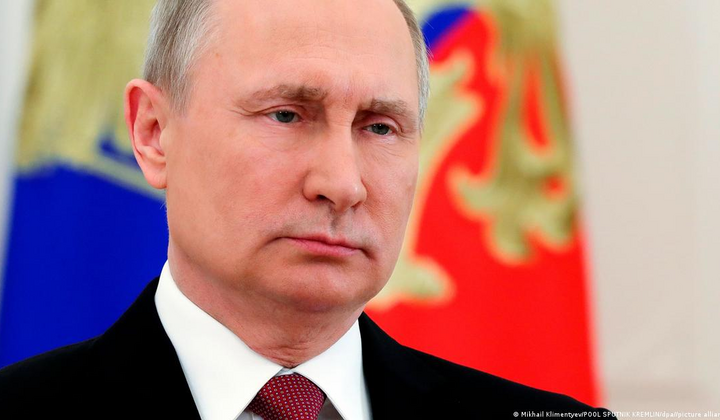 Путин на оккупированных территориях