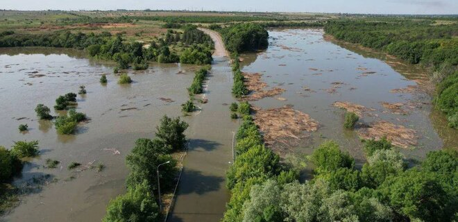 Постепенные потери из-за взрыва ГЭС