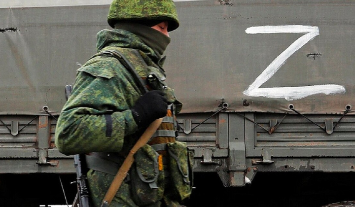 Картинка с украинским флагом и заголовком новости