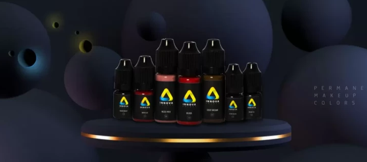 Пигменты для татуажа век от Innova Colors