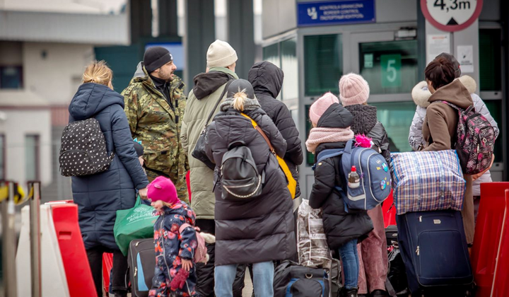 Українські біженці у Європі зростають щодня