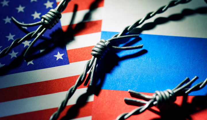 Схема американских санкций против России