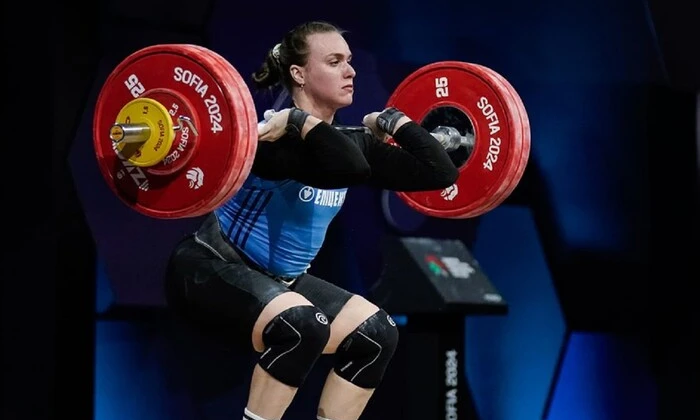 Маневская на пьедестале чемпионата Европы