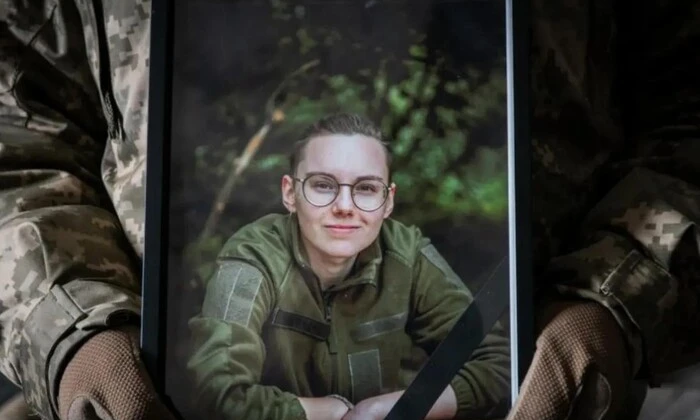 Hero of the International Legion and his family