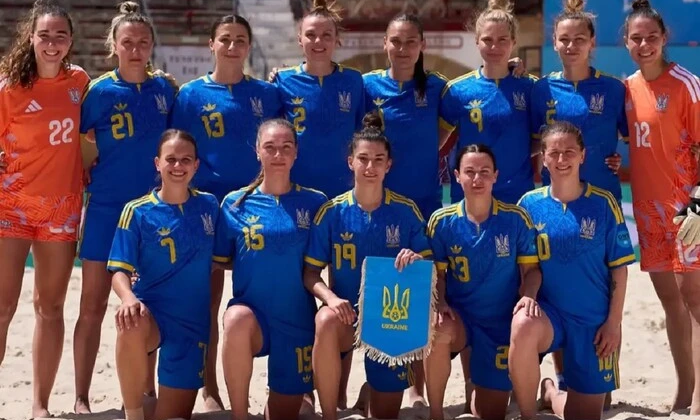 Україна розгромила Чехію на Євролізі з пляжного футболу