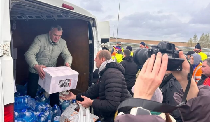 Штаб помощи у польской границы