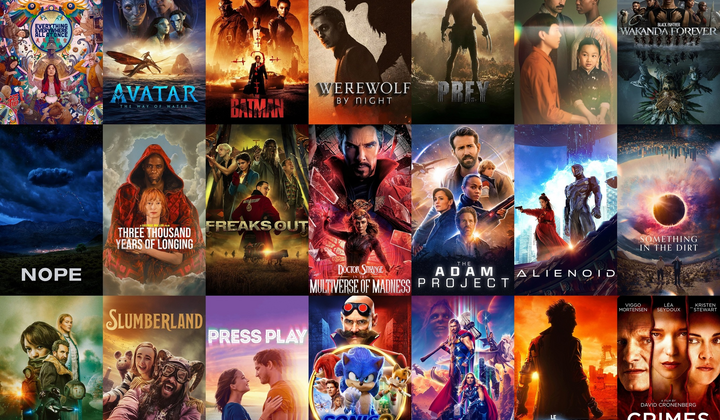 Афіша фільмів 2022 року: найцікавіші новинки