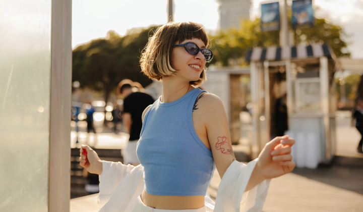 Топ атласный под бежевое платье