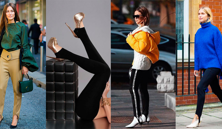 Комбинируйте с бежевыми, атласными, бархатными