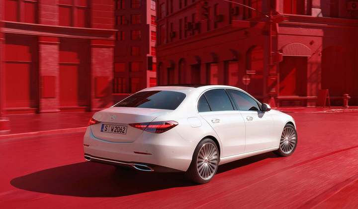 Mercedes W206 — luxury C-Class car