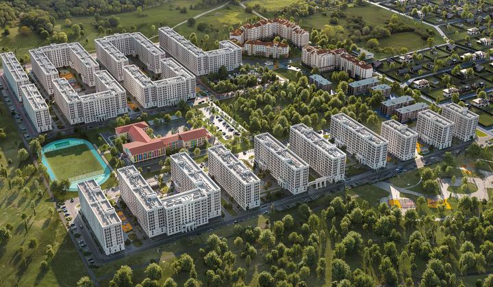 ЖК Oxford —  життя серед природи в селі Чайки