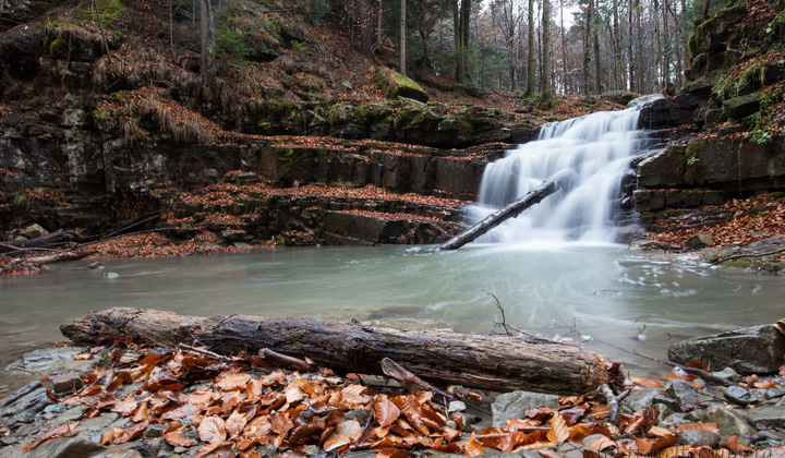 Manyavskyi Waterfall - how to get there, route and map