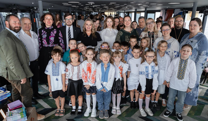 A Ukrainian school named after Taras Shevchenko has opened in Hungary. Photo: Facebook/Ministry of Foreign Affairs of Ukraine/MFA of Ukraine