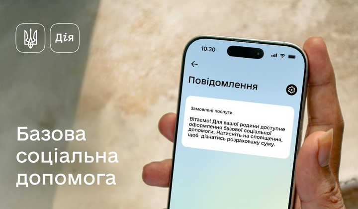 Як оформити базову соціальну допомогу в Дії
