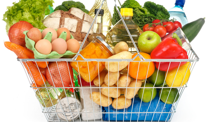 Корзина продуктов на $100