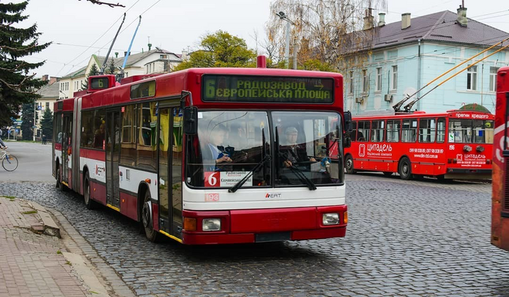Громадський транспорт в Івано-Франківську