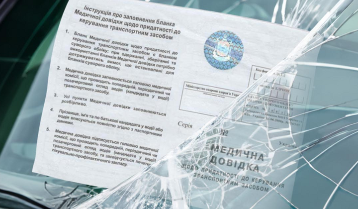 Медичні довідки для водіїв