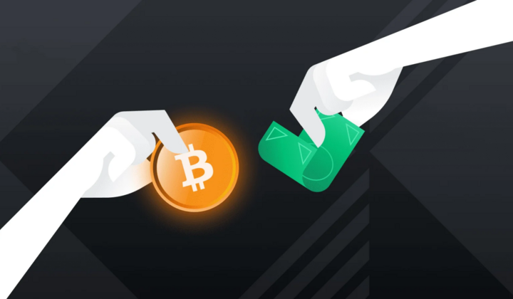 Money transfer for cryptocurrency