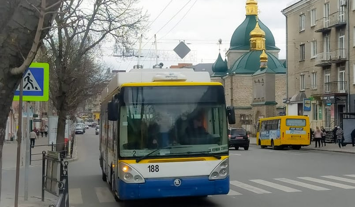 Тролейбус у Тернополі