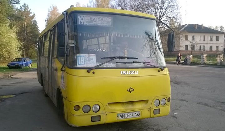 Маршрутка у Житомирі
