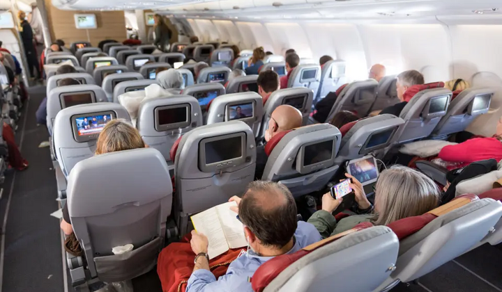 Which seats on the plane should be avoided