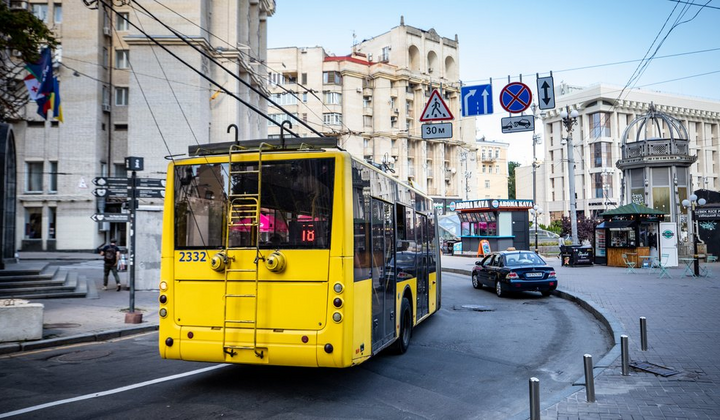 Тролейбус у Києві