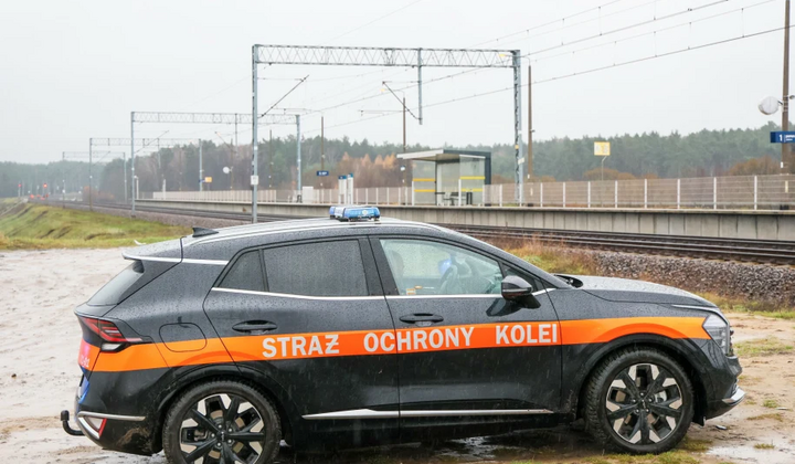 Railway security at the Mika station