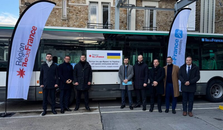 France will deliver 260 modern buses to Kyiv region