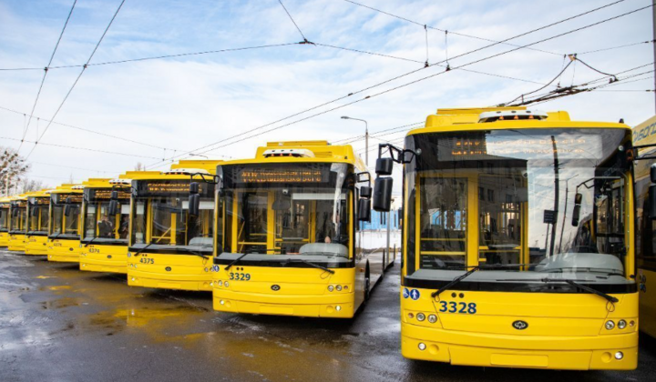 Троллейбусы №1 Киев