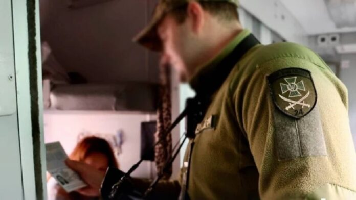 Border control in trains