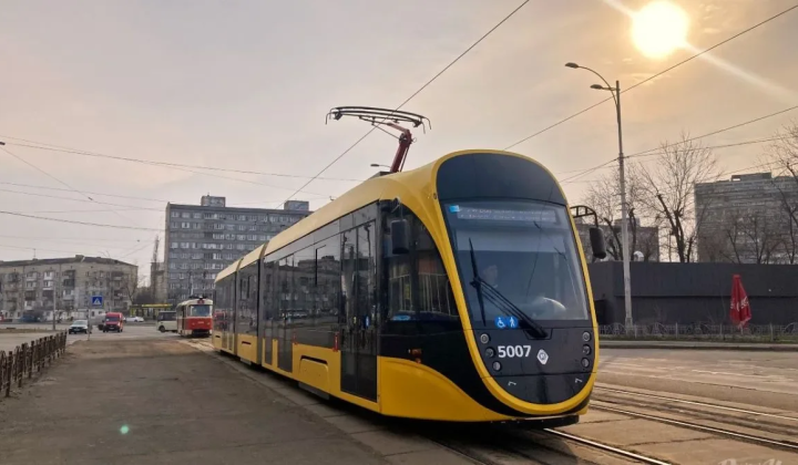 Tram in Kyiv