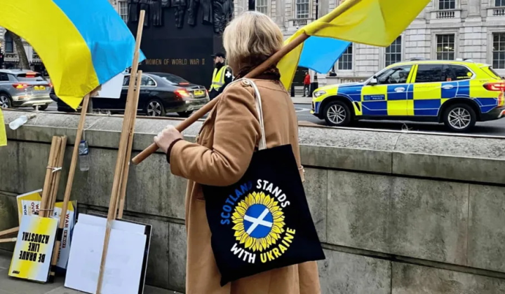 Ukrainian refugees in Scotland