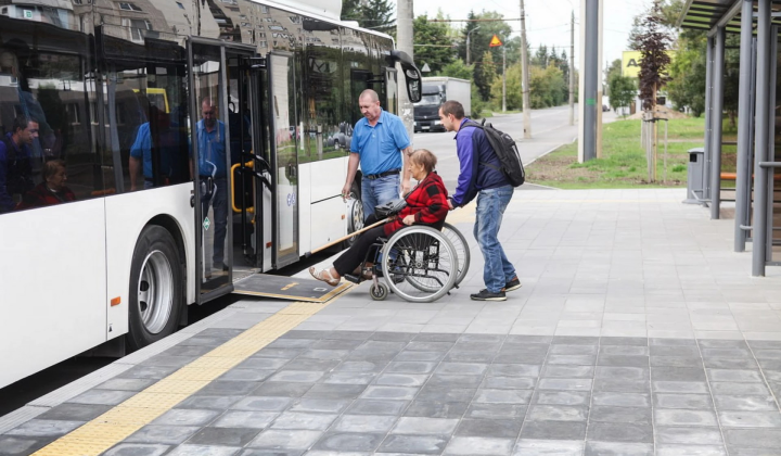 In Kyiv, the barrier-free space in transport will be expanded