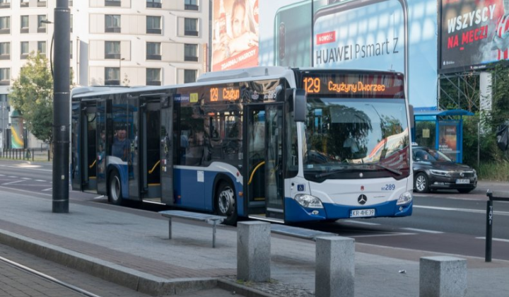 In public transport in Poland