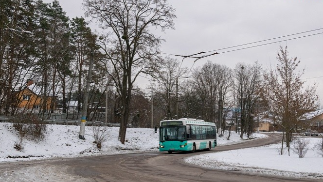Public transport restrictions in Zhytomyr