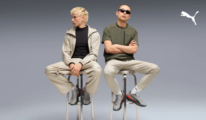 PUMA — место, где успех идет рядом с комфортом и модой!