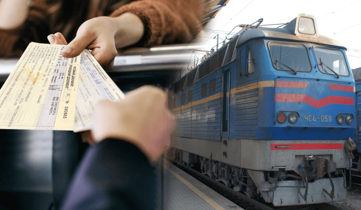 Return of train tickets