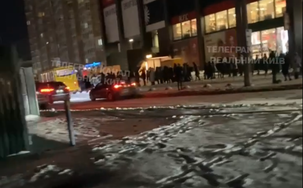 Transportation collapse in Kyiv