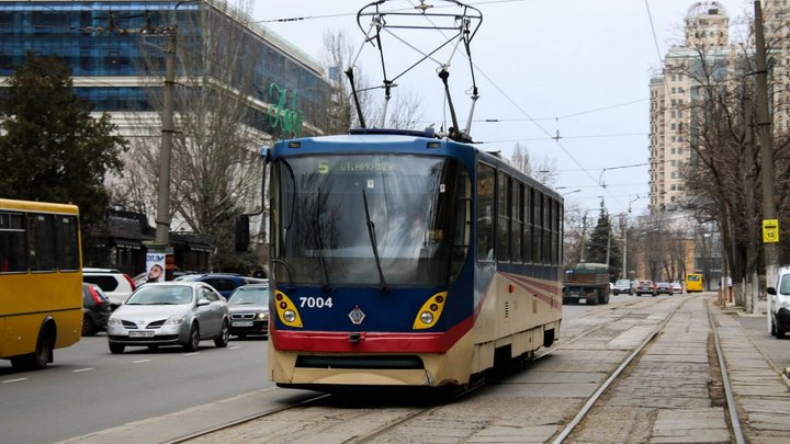 Трамвай №5 в Одесі