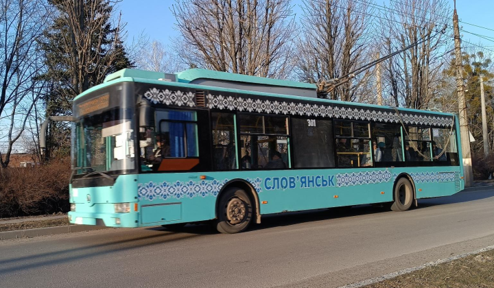 Trolleybuses in Sloviansk