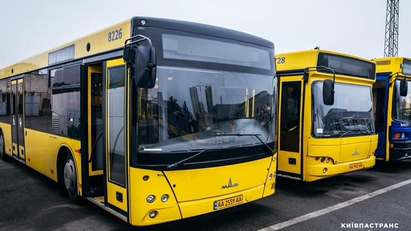 Автобус №62 у Києві