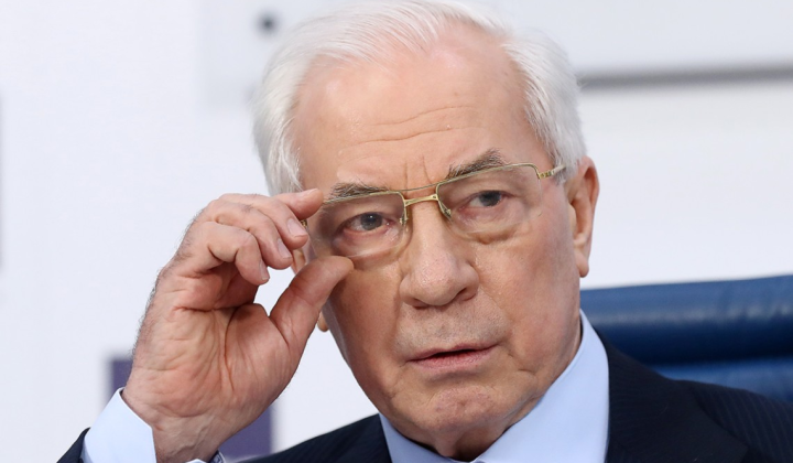 Former Prime Minister of Ukraine Mykola Azarov