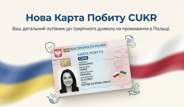 Карта CUKR в Польше